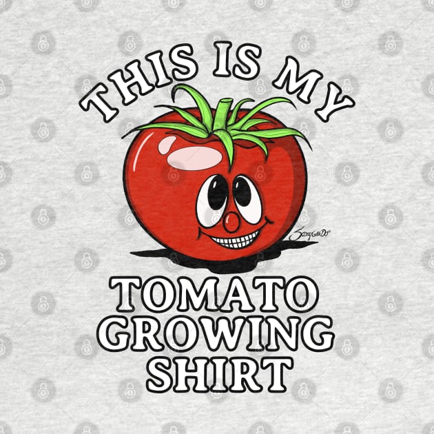 Tomato Design Perfect Gardening Lover Gift TOMATO GROWING SHIRT by ScottyGaaDo